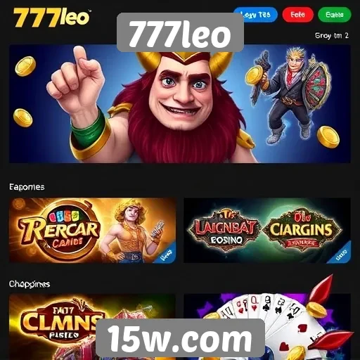 Exploração dos jogos populares no site 777leo